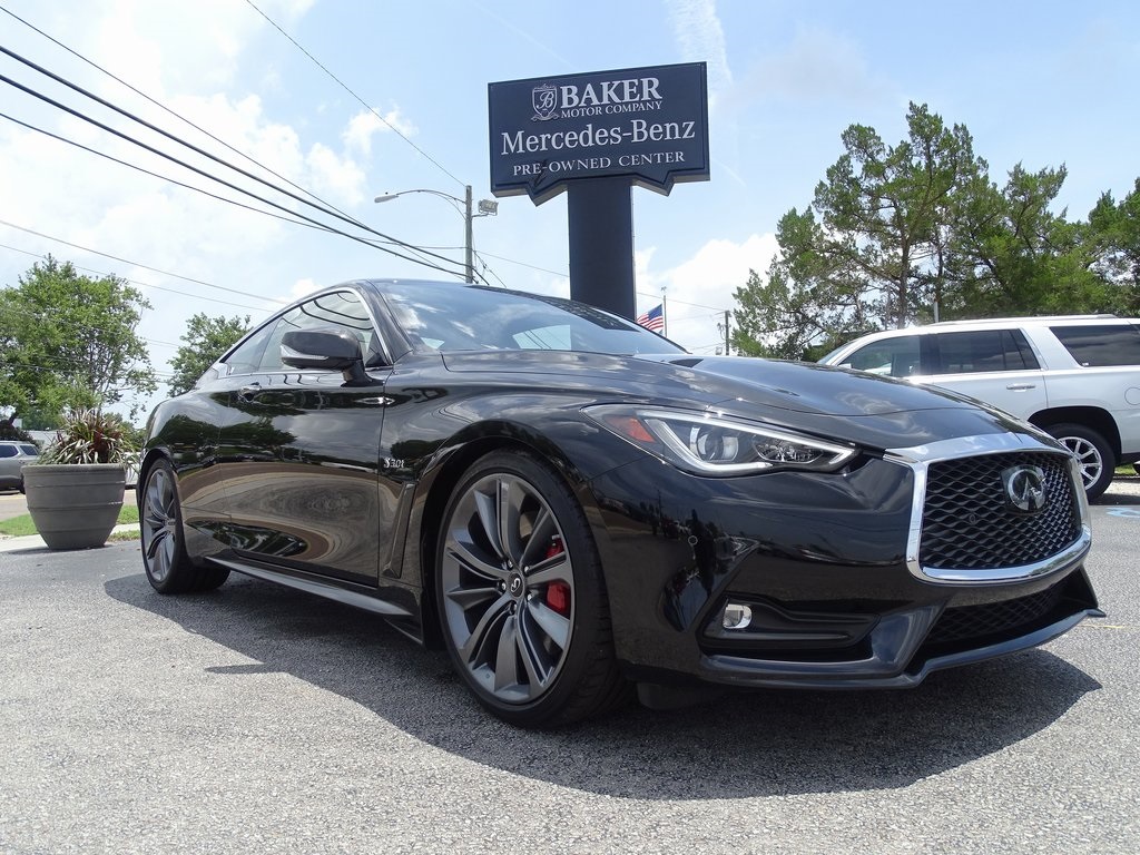 Certified Pre Owned 2018 Infiniti Q60 Red Sport 400 With Navigation